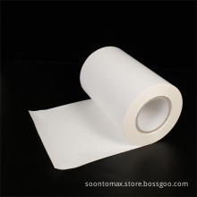 semi gloss paper rubber based glue white glassine